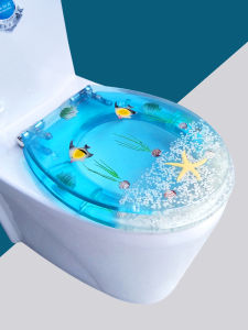 Vỏ Bồn Cầu Bằng Nhựa Dày Kiểu UVO Vỏ Bồn Cầu Tròn Cổ Điển Phụ Kiện Vệ Sinh Gia Dụng Chất Liệu Nhựa Bồn Cầu Có Đệm Giảm Xóc