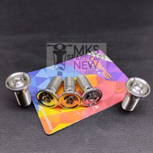 BAUT BANJO KALIPER REM MODEL AA SLIM DRAT KASAR P 1.25 DAN HALUS P 1.00 STAINLESS ORIGINAL HENG PROBOLT THAILAND