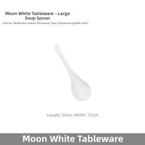 JINGDEZHEN | Aesthetic Large Ceramic Spoon