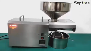 Máy ép dầu ăn thực vật Nóng và Lạnh chuyên nghiệp thương hiệu Mỹ Septree S8 - Công suất 1450W - Hàng nhập khẩu (BH 12 THÁNG)