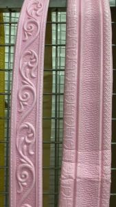 HT Wallpaper Foam List Pink Wallborder Foam 3D