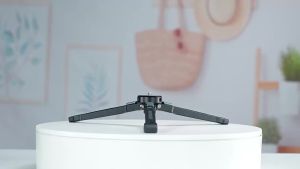 Leaplight Mini Desktop Tripod Portable Aluminum Alloy Compact Tripod for Phone DSLR Camera Video Camcorder