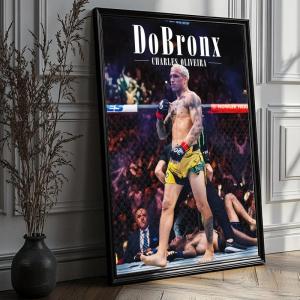 Poster HD Anime Hot Theme Singer/OST/Movie-Waterproof Self-Stick Home Decor U-Ultimate Fighting Championship UFC