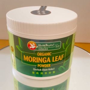 Health Paradise Organic Moringa Leaf Powder 150g from India | Go Green with Organic Superfood | Serbuk Daun Kelor | 有機辣木叶粉