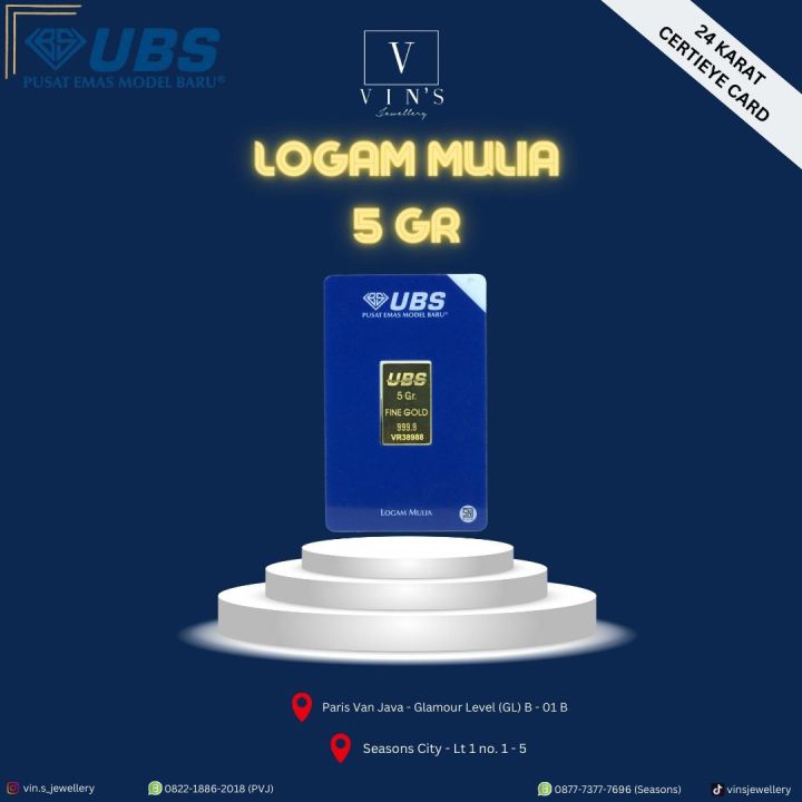 Logam Mulia UBS 5 gram