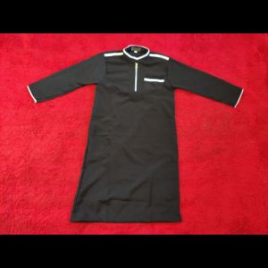 Jubah anak laki laki trendy tipe resleting  size 2 4 6 8 10 12 14