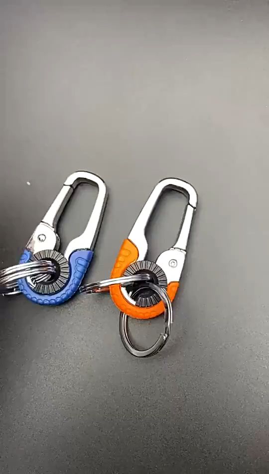 Stainless Steel Key Holder Car Keychain Keyring Men Key Chain Camping Climbing Connect Buckle Auto Car Accessories