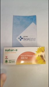 Natur-e Active Beauty Natural Vitamin E 300 IU isi 32 kapsul