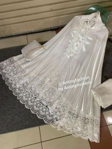 Mukena Aliyah parada/ mukena premium/ mukena sutra mewah elegan/
