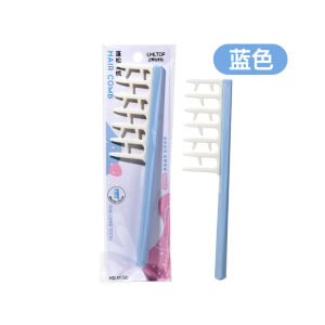 Fluffy High Skull Top Hair Curling Comb For Home Plastic Wide-Tooth Comb Curly Hair Perm Dedicated Styling Comb Hair Fluffy Handy Gadget