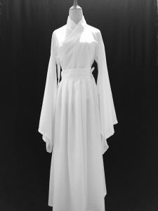 Ming Dynasty round Neck Shirt And Skirt Set Hanfu Undergarment for Men And Women Traditional Chinese Costume Innerwear