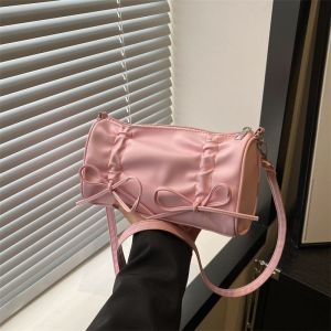 Elegant Folded Simple Large Capacity Underarm Bag Womens Summer Fashion Casual Crossbody Single Shoulder Bag Handbag