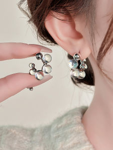 Pure Silver Needle Earrings: Fresh Out Winter 2024