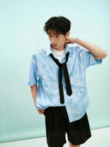 Semir | Printed Fun Full Cotton Short Sleeve Shirt