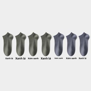 MiiOW | Tất cotton mỏng đến giữa bắp chân cho nam mùa hè thoáng khí thấm hút mồ hôi kháng khuẩn chống mùi thể thao tất ngắn MiiOW Cat Person