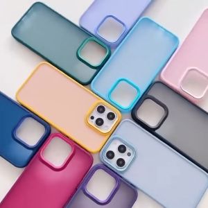983 Matte Crome Lens Case for Oppo Realme 12 12X C51 C53 C61 C63 C65 Note 50 Casing Cover