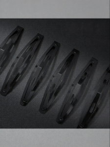 NING ZHOU | New Stylish Back Hair Organizing Black Side Clip
