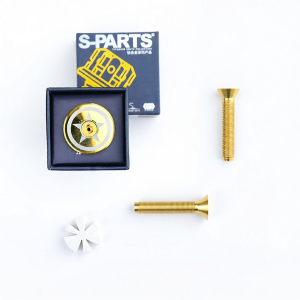 s-parts | Nắp Đầu Cột Lái Xe Đạp Hợp Kim Titan