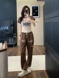 Kaos Wanita T-shirt BJ-0873: Atasan Lembut Melar Adem Model Pendek Murid v Collar Nyaman