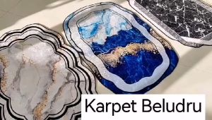 JSM - Karpet Lantai Karpet Ruang Tamu Karpet Permadani Anti Slip Karpet Aesthetic Ukuran 200 x 140cm