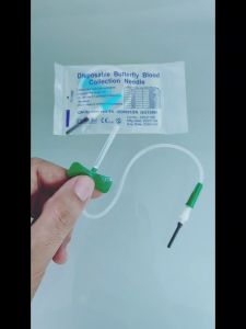 Blood Collection Needle 1Pc Butterfly Needle KKM MDA Approved Ready Stock in Malaysia
