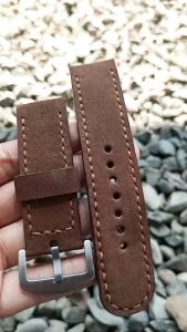 Tali Jam Kulit Sapi Crazy Horse Cokelat JM7923 Bergaransi