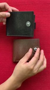 Bóp ví nam da bò thật  ví nam da bò cao cấp phong cách sang trọng lịch sự