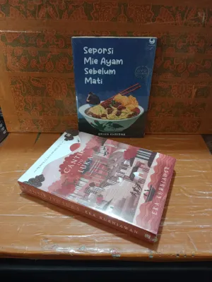 buku novel Seporsi Mie Ayam Sebelum Mati Cantik itu Luka