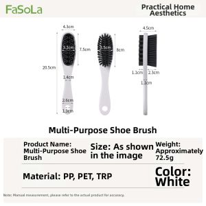 FaSoLa | Specialized Hard-Bristle Multi-Purpose Shoe Brush