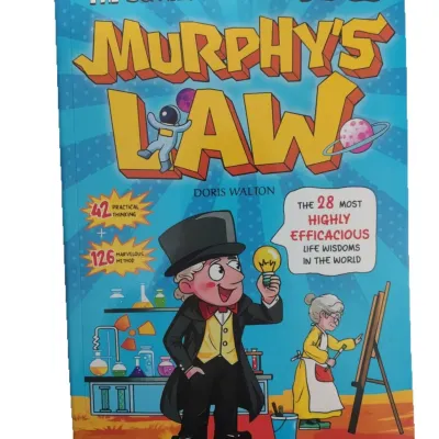 Educational Funny Comic Book for Kids Murphys Law English Version