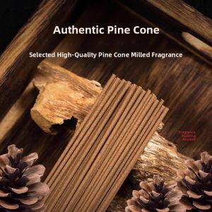 MONLEYTA | Natural Pinecone Incense Ancient Method Line Incense Indoor Long Lasting Purify Magnetic Field High End Light Fragrance Lucky Incense