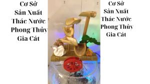 Thác Nước Tiểu Cảnh- Thác Nước Phong Thủy Đẹp- mini -Trang Trí Mẫu 202 Gia Cát