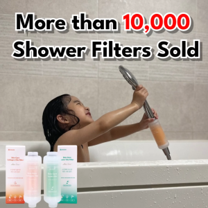 Co.six  Beauty Vitamin Shower Filter For Skin Care Skin Problem / Collagen Lactobacillus /  Grapefruit Peach Scent / Baby Powder Scent