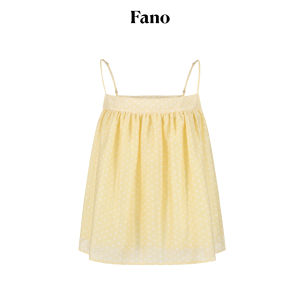 Fano | Áo Camisole Chấm Bi Trẻ Trung