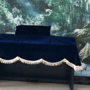 Cover Piano Elektrik 88 Keys Pelindung Piano 150 x 60cm Cover Piano Upright