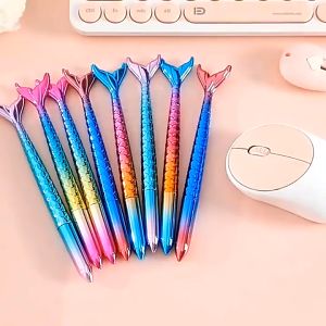 Pulpen Pena Bentuk Mermaid Bolpen Karakter Mermaid Lucu Unik