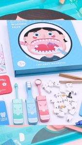 BYJ Wooden Dentist Toy Ages 3+: A Fun & Educational Medical Simulation Kit for Kids