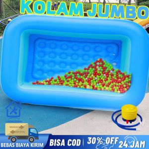 【JUMBO PROMO】KOLAM RENANG BESAR JUMBO / KOLAM MANDI ANAK / KOLAM RENANG ANAK MANDI BOLA KOLAM KARET OCEAN POOL KOLAM RENANG ANAK JUMBO KOLAMRENANG ANAK BESAR MURAH FREE POMPA BEBEK