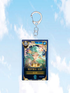 Mặt Dây Chuyền Hình Con Gái Quan Công Nhỏ Trang Trí Khóa Acrylic Trang Trí Ba Lô Trang Trí Khóa Trang Trí Đồ Chơi