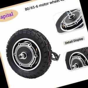 Electric Scooter Hub Motor Rear Wheel for KUGOO M4 M4pro 10 Inch Scooter 48V 800W Rear Wheel Drive Motor Replacement With Tire