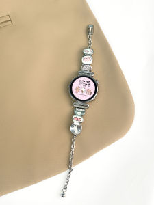 Uhada | Trendy Metal Graffiti Summer Design Watch Band for Huawei