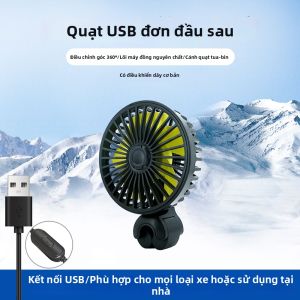 Quạt USB Đôi Cho Ghế Sau