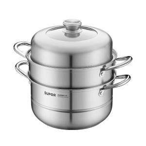 Supor | Stainless Steel Multi-layer Steamer for Home Use 2 Layers