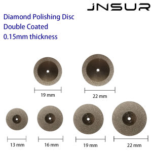 JNSUR 0.15mm Thickness Dental Diamond Disc Diagonal Serrated Disc Diamond Cutting WheeL Technician Tool Dentist Supply