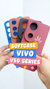 Soft Case Untuk VIVO V50 / LITE 4G 5G Cover Casing Kesing Silicon Silikon Sofkes Karet HP Terbaru 2025