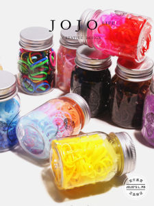 Jojos L. Pd. PUPPET. Rubber Band Does Not Hurt Hair Rubber Band Color Thickened Hair Rope Hair Rope | Puppet