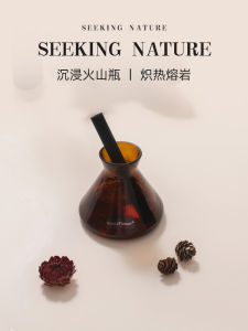 ห้องพักในโรงแรมใช้ในบ้านขวดกระจายกลิ่นหอมแก้วเปล่าน้ําหอมแสดงรายการ Reed Wicks เรือกระจายน้ํามันหอมระเหย