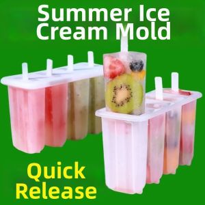 DIANSHIFANG | Food-Grade Easy-Release Ice Cream Molds Set