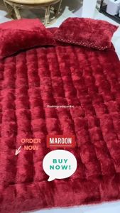 Kasur Gender Bulu Rasfur 200 / 180 / 140 / 120 / 100 Jumbo Tebal Bonus 2 Bantal