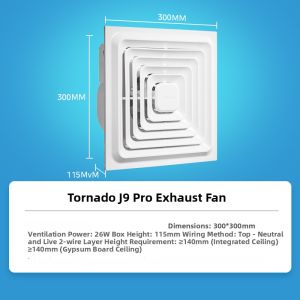 Midea | Powerful Quiet Exhaust Fan